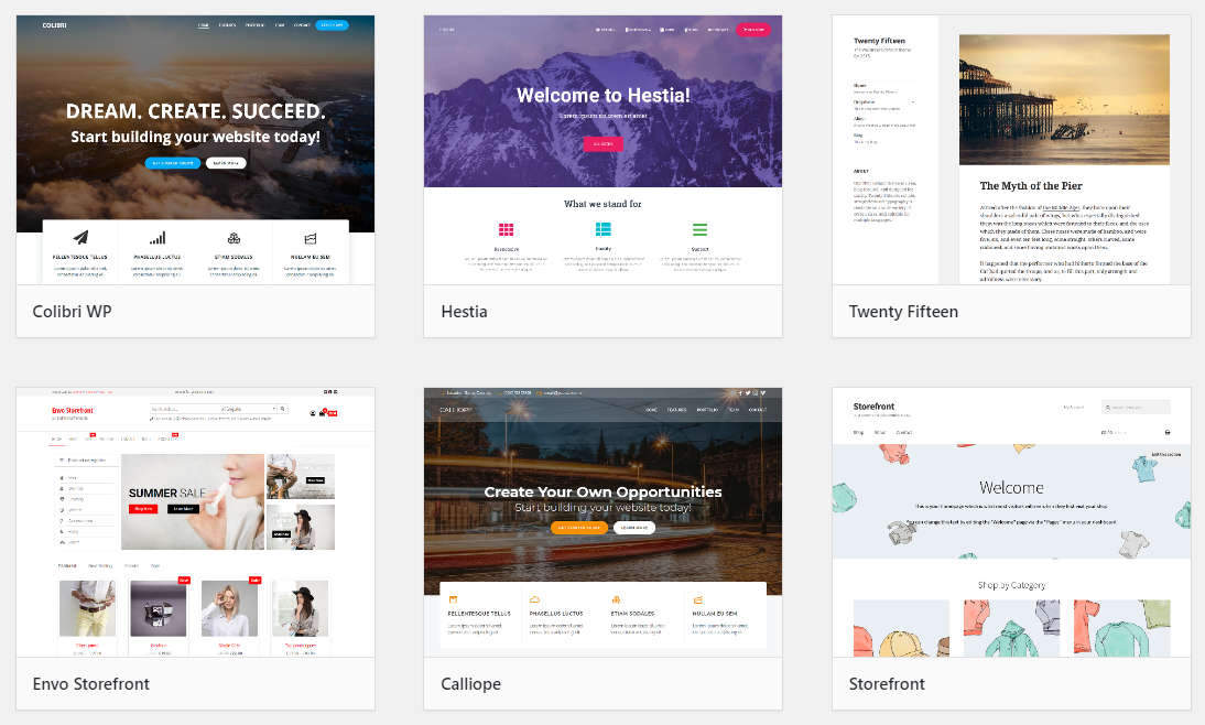 WordPress:テーマ