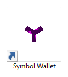 Symbol Walletを起動する
